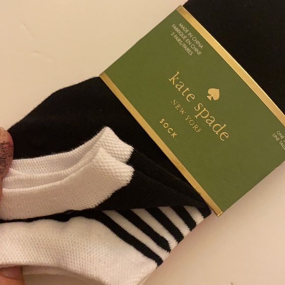 NWT KATE SPADE ♠️ socks - 3 pack - Picture 4 of 4